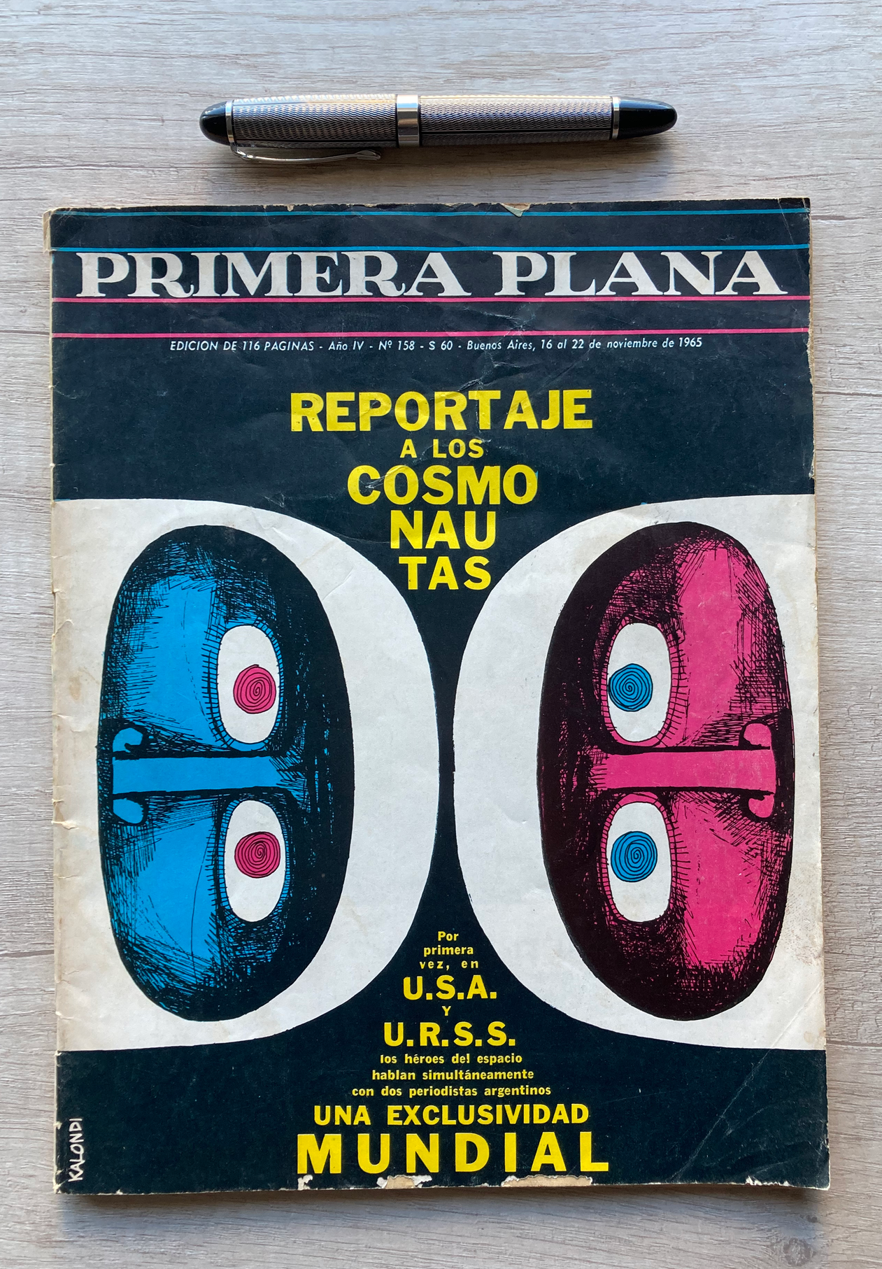 Astronautas USA-URSS | Primera Plana - 16/11/1965