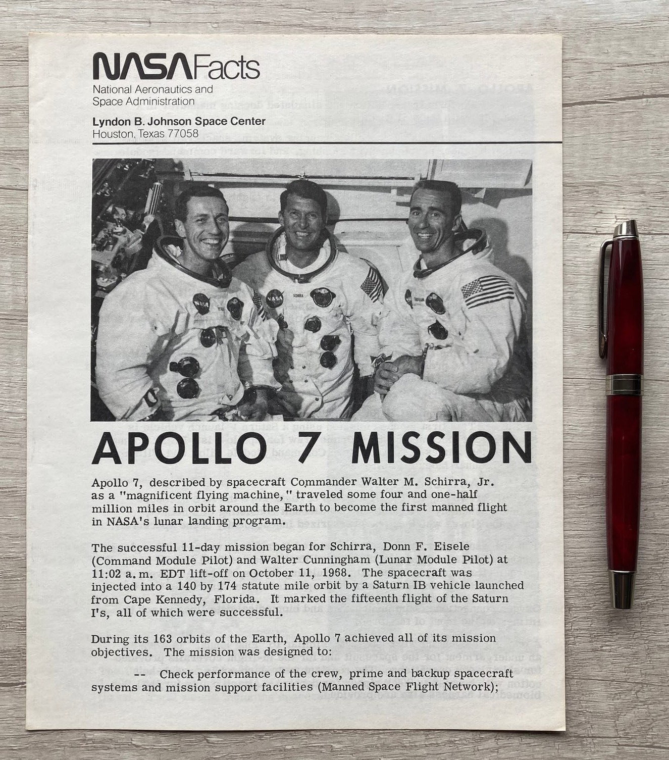 Misión Apollo 7