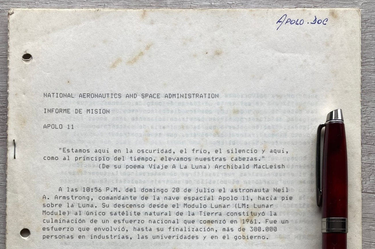 Apollo 11 | Informe de Misión