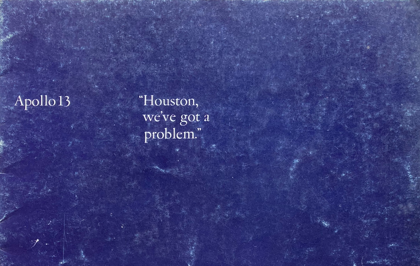 Apollo 13 | NASA "Houston, tenemos un problema"