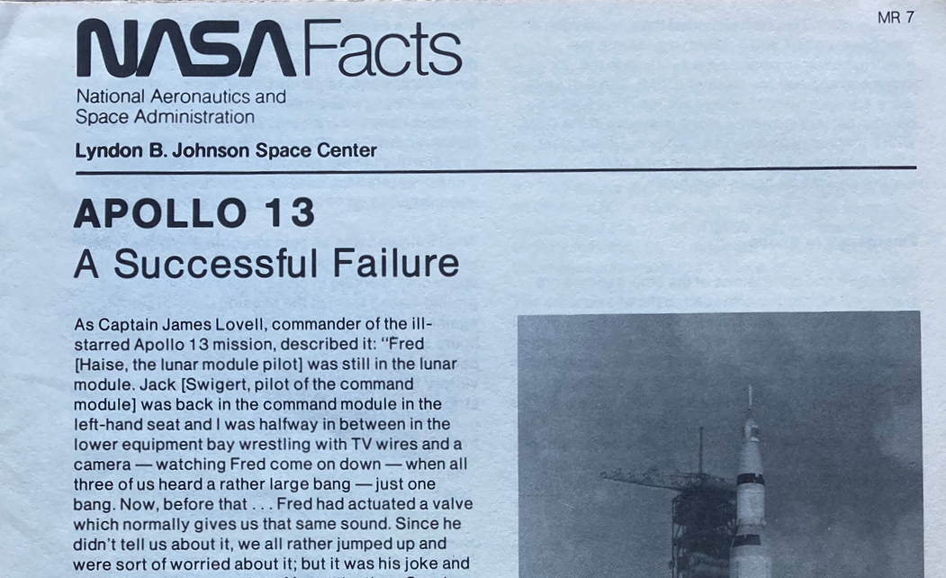 Apollo 13 | "Una falla exitosa"