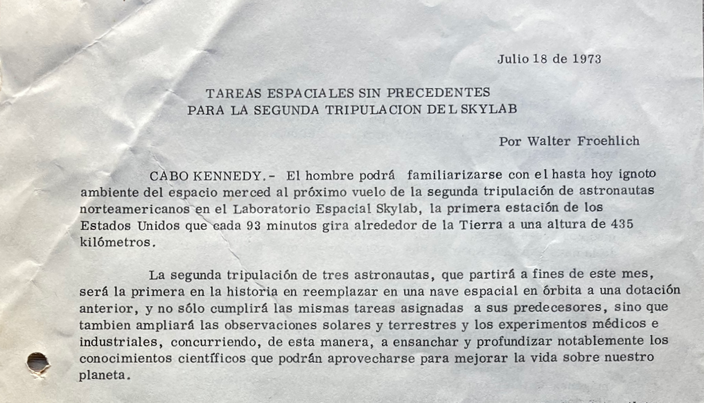 Skylab | 2da Misión