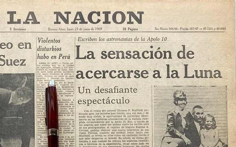 Apollo 10 | La Nación 23/6/1969