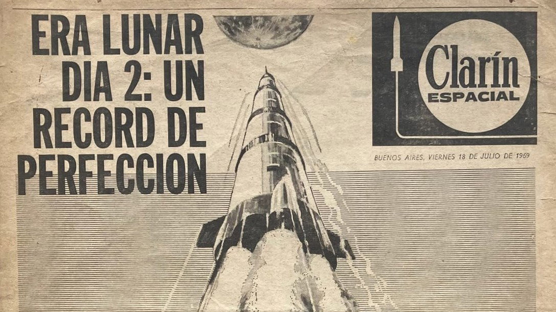 Apollo 11 | Clarín Espacial 18/7/1969