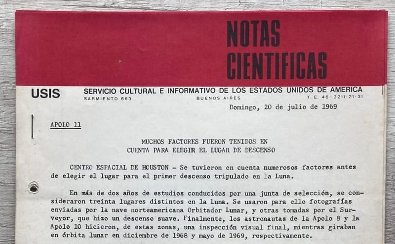 Apollo 11 | Notas Científicas