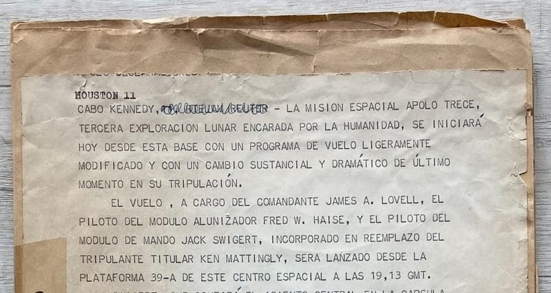 Apollo 13 | Teletipos Radio Tandil