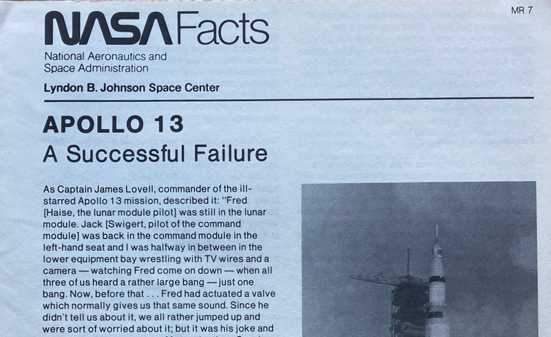 Apollo 13 | "Una falla exitosa"