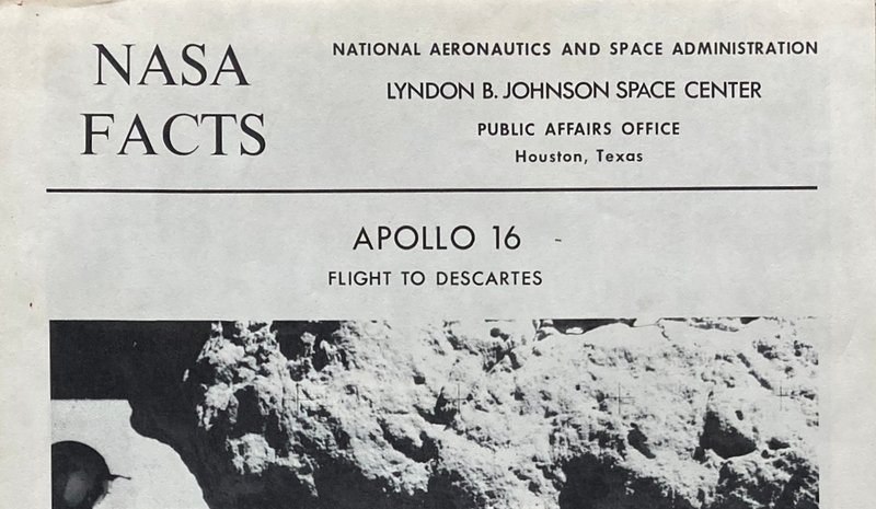 Apollo 16 | Vuelo a Descartes