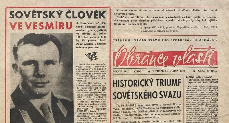 Yuri Gagarin | Obráuce vlasti 14/4/1961