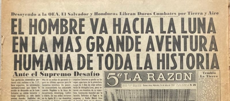 Apollo 11 | 5ta La Razón 16/7/1969