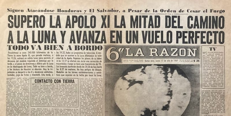 Apollo 11 | 6ta La Razón 17/7/1969