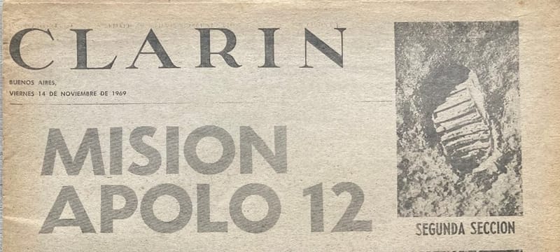 Apollo 12 | Clarín 14/11/1969