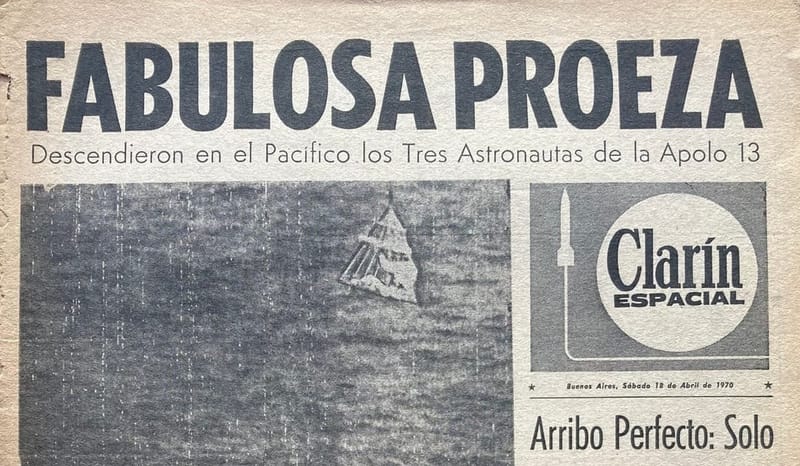 Apollo 13 | Clarín Espacial 18/4/1970