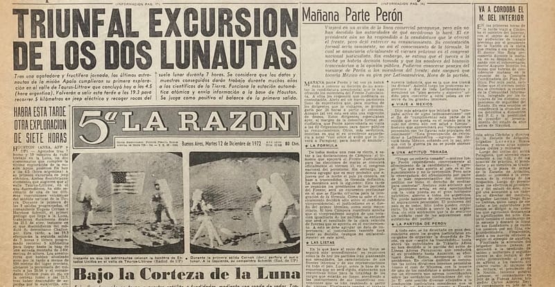 Apollo 17 | 5ta La Razón 12/12/1972