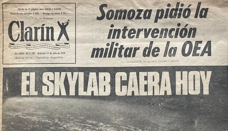 Skylab | Clarín 11/7/1979