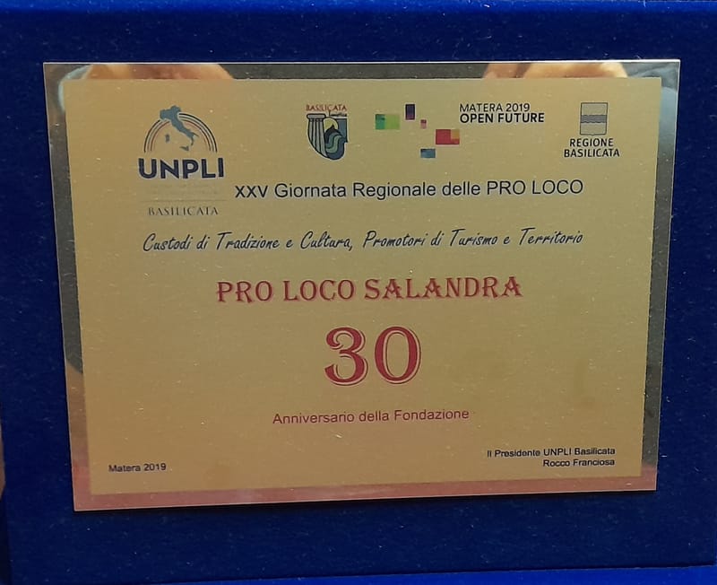 Premiazione 2019 - 30° Anniversario