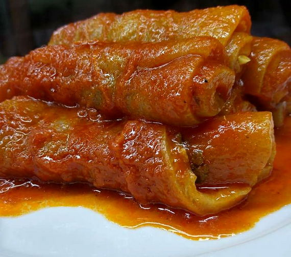 Involtini con cotica di maiale (i rutulecch pu salatidd)