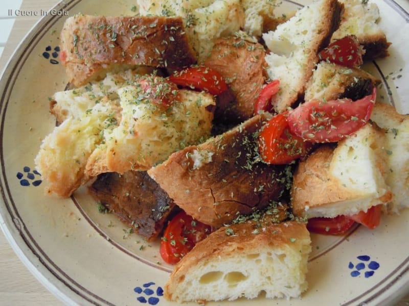 Cialledda con pomodoro (a cialledd pi pmdur)