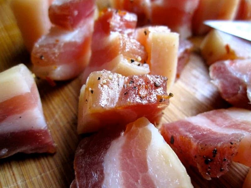 la pancetta (a vntresch)