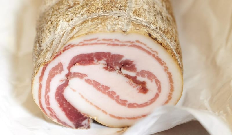 la pancetta (a vntresch)