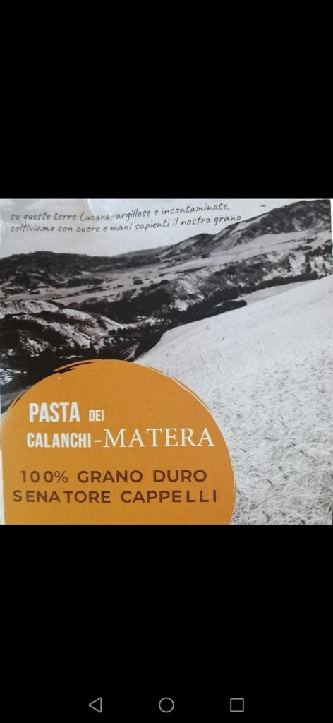 Pasta di Grano Duro Senatore Cappelli, Coltivato in Contrada Lombone - Azienda Agricola  Franco Tantone 