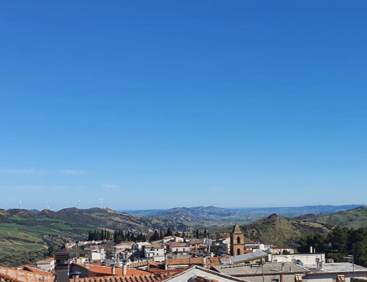 Il Mare e Le Cime del Parco del Pollino viste da Salandra - Foto 13 marzo 2023