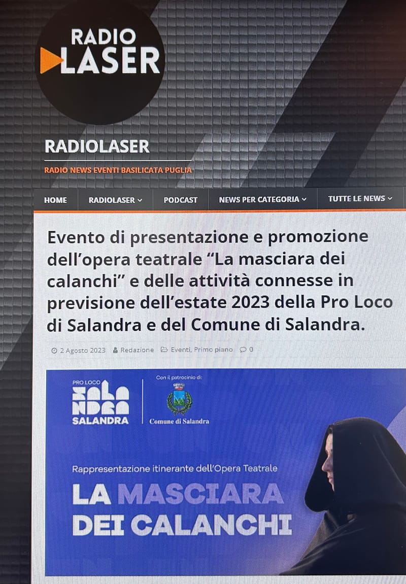LA MASCIARA DEI CALANCHI - EDIZIONE 2024