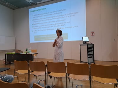 Erster Fach-Vortrag vom Freitag. 6.10.23  von Frau Doz. Dr. Wagner- Skacel war ein Erfolg