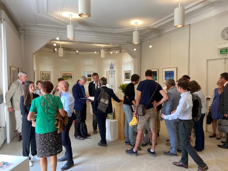 Exposition du phare de l'Île Vierge | Paris | 2022