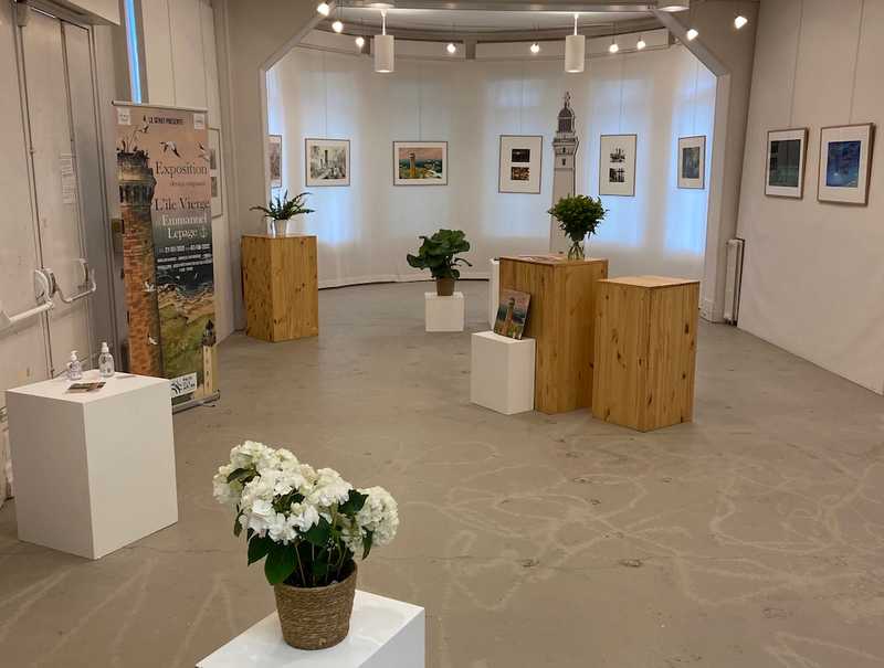 Exposition du phare de l'Île Vierge | Paris | 2022