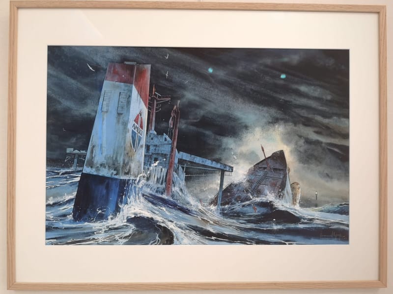 Exposition du phare de l'Île Vierge | Paris | 2022