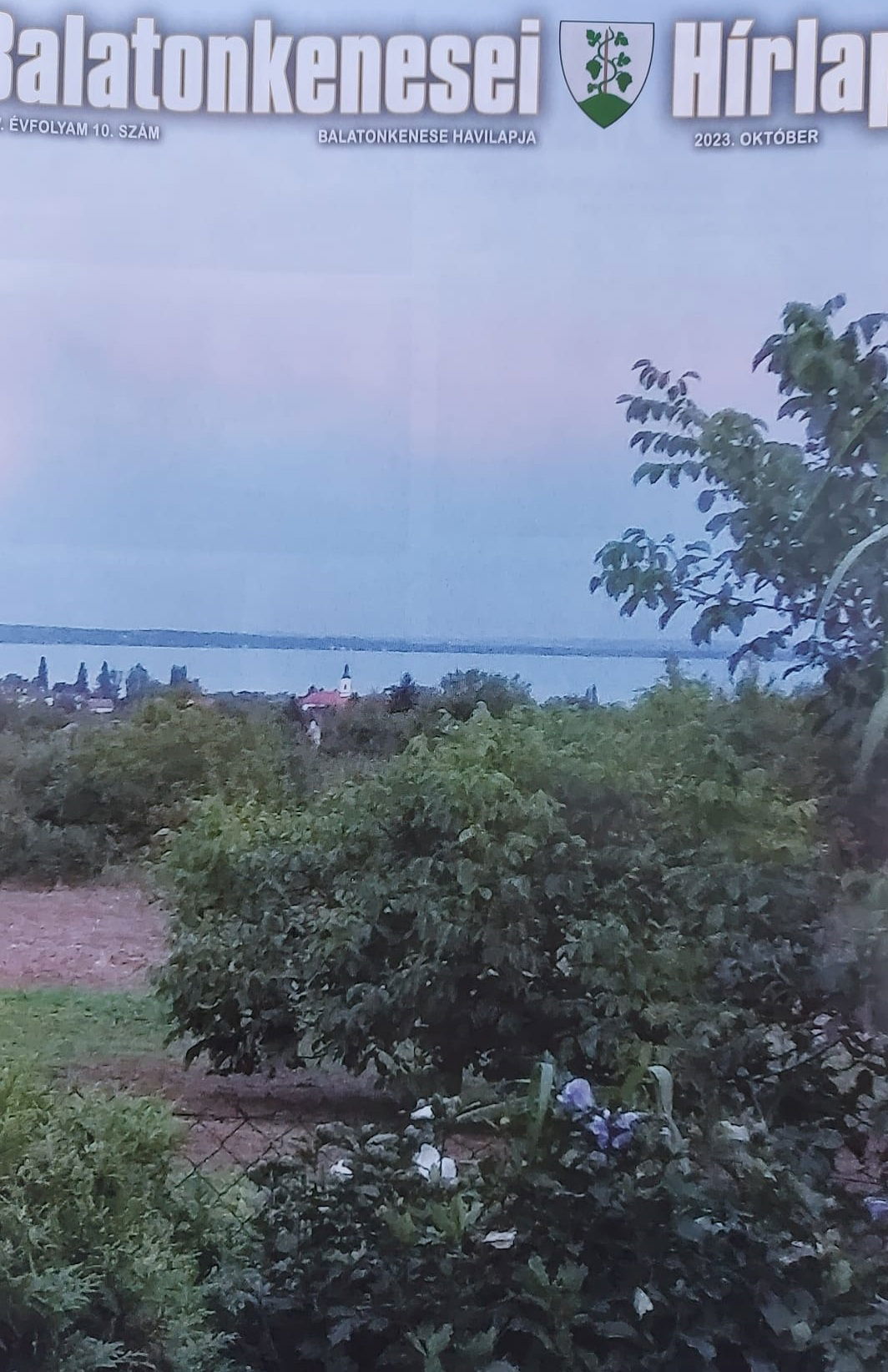 Megjelent a Balatonkenesei Hírlap októberi száma.