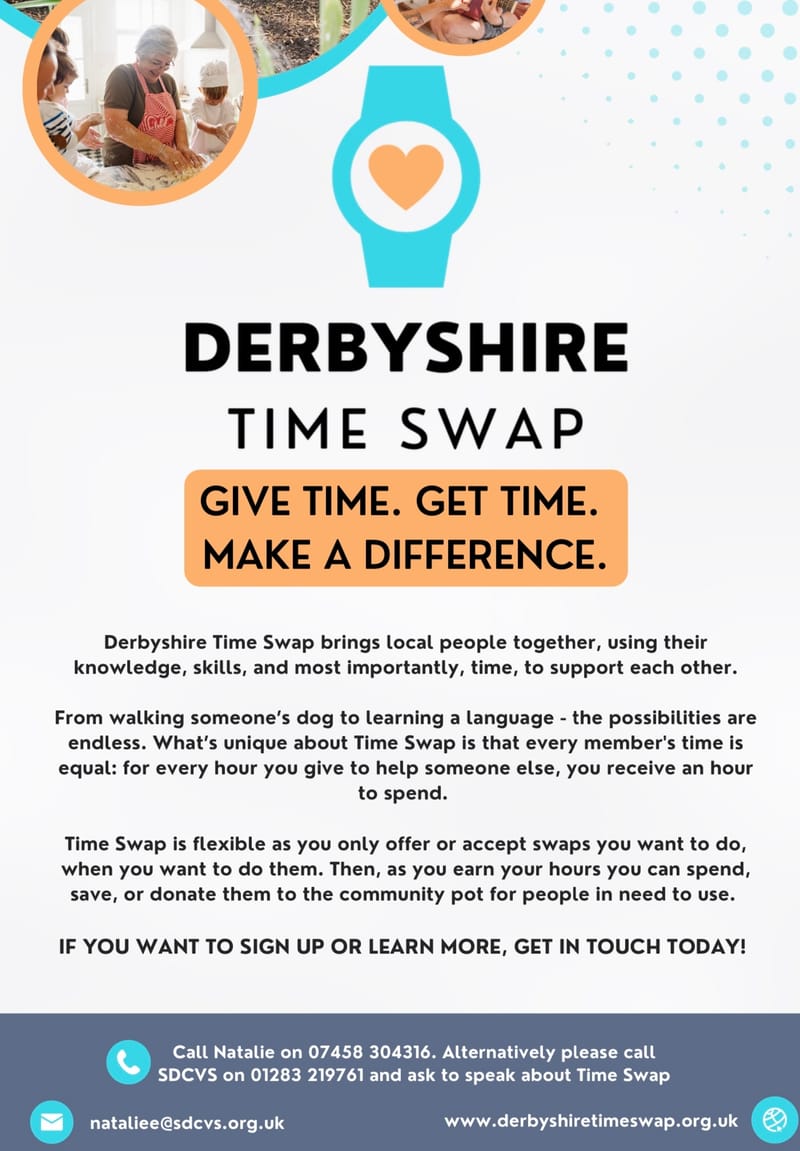 Time swap meeting 12pm - 2pm