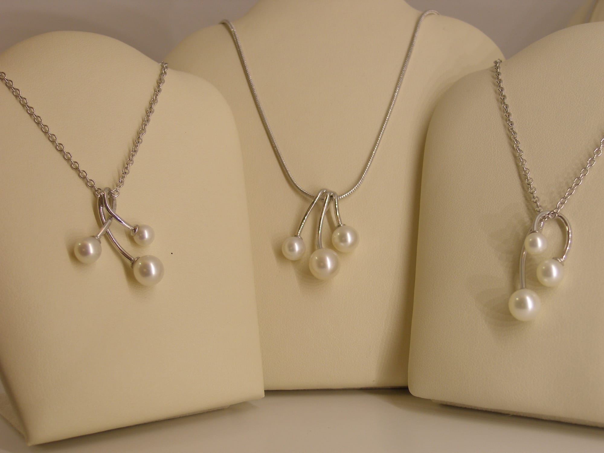 Collane in Oro Bianco 750°
