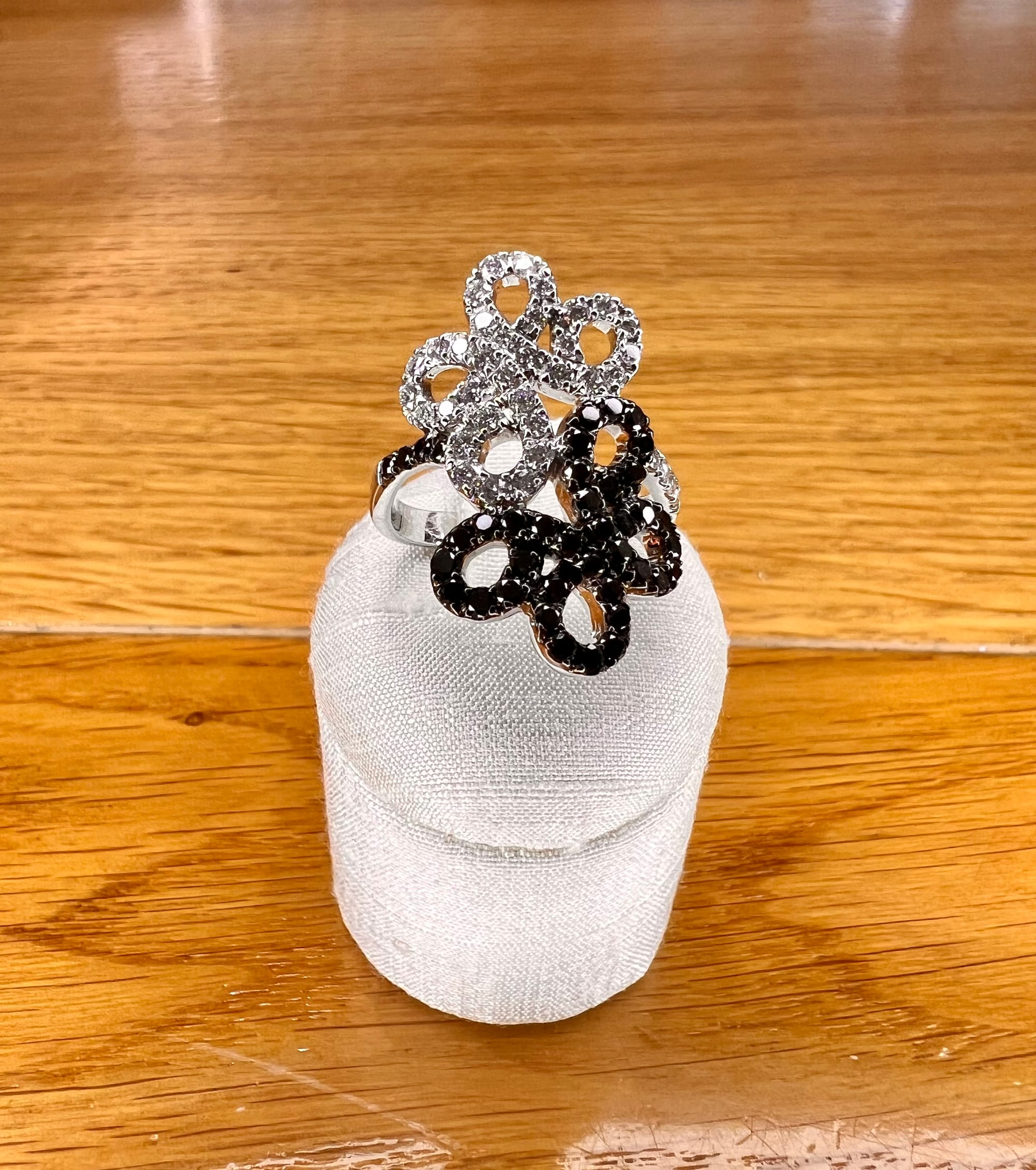 Anello Oro Bianco 750°