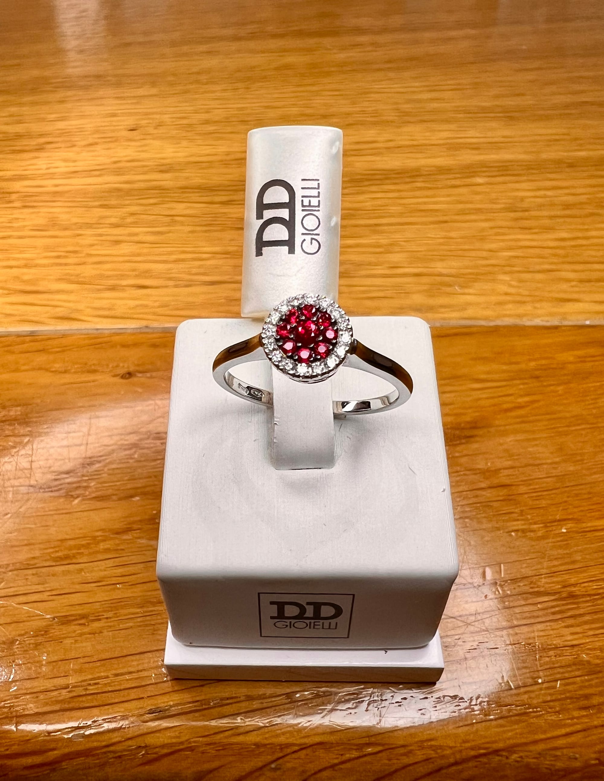 Anello Oro Bianco 750°