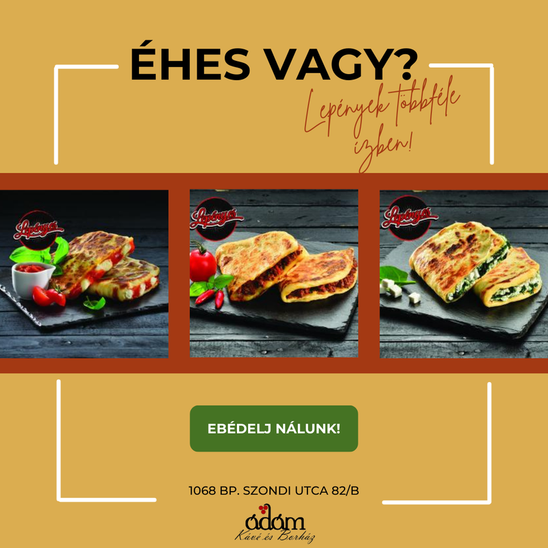 Lepények többféle ízben