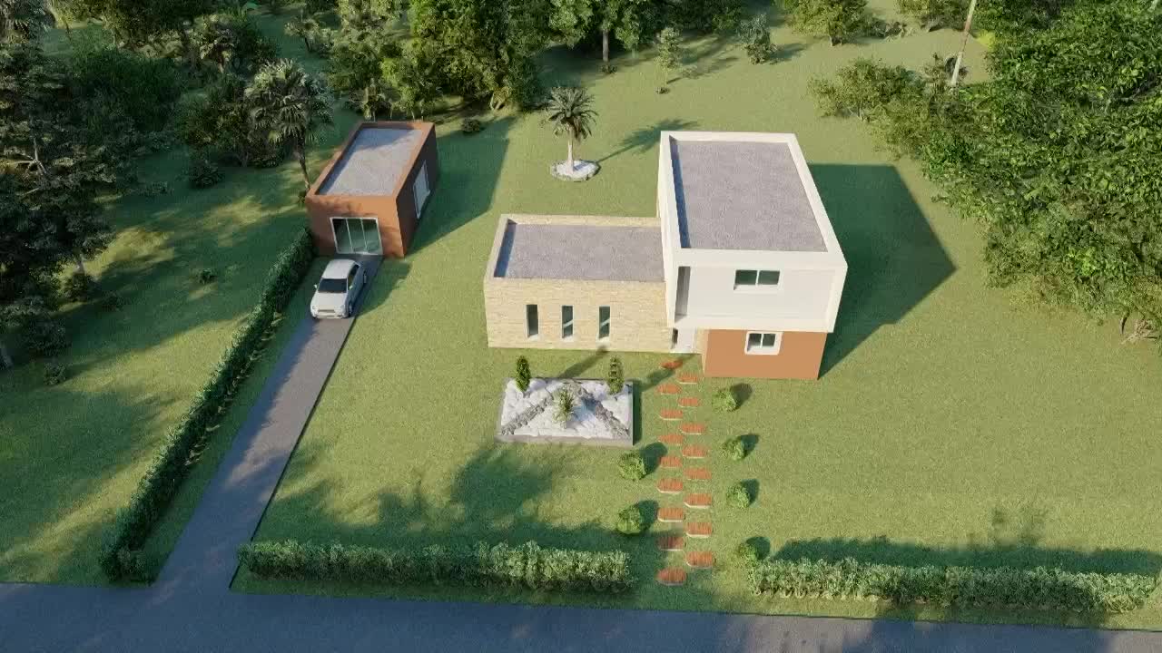 Une Maison moderne qui se distinguera des autres - Prenez rdv avec nos équipes pour réaliser votre projet de construction.