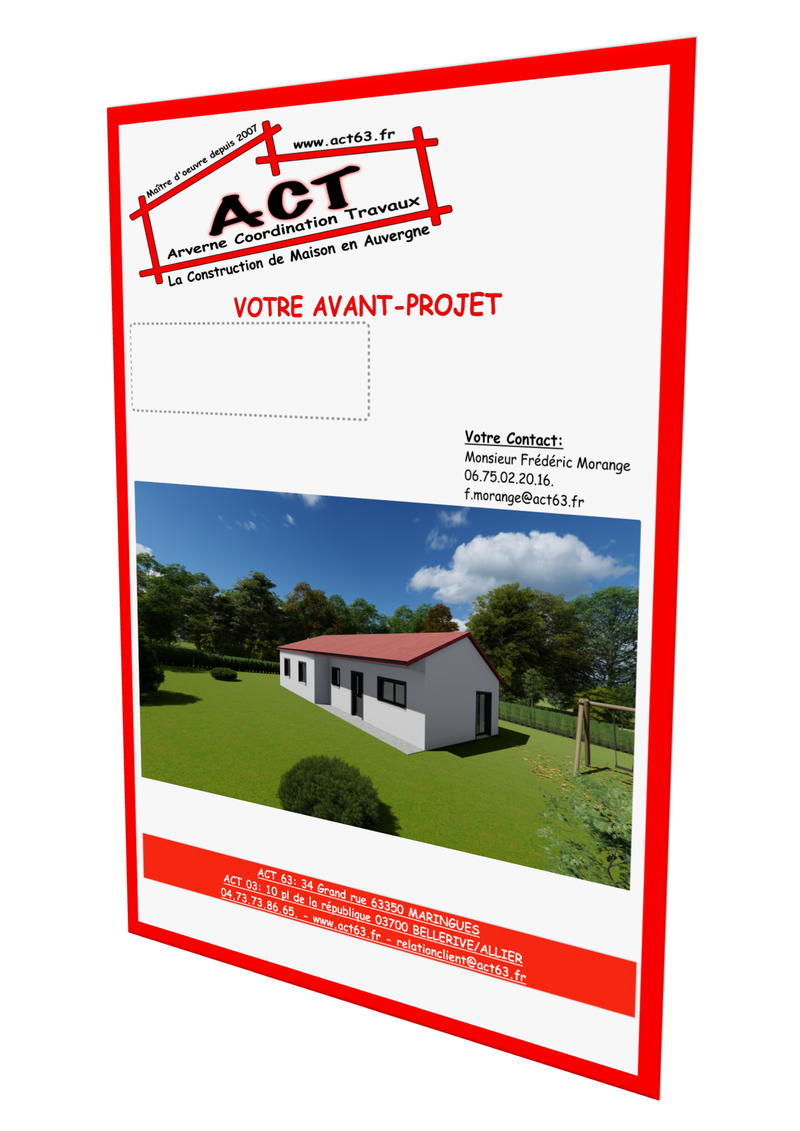 UN AVANT-PROJET COMPLET & GRATUIT