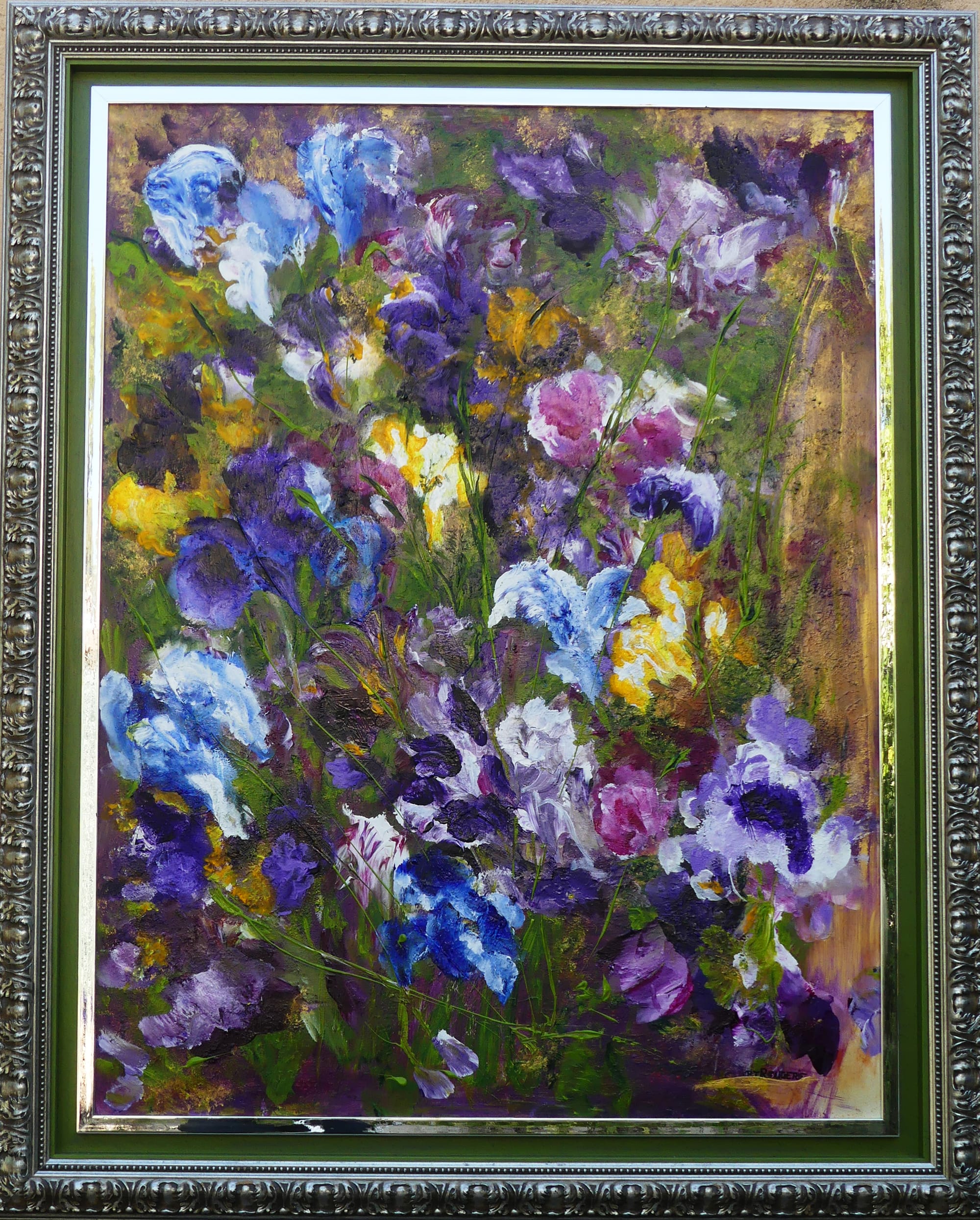 N° 192 Giverny les iris de Claude Monet