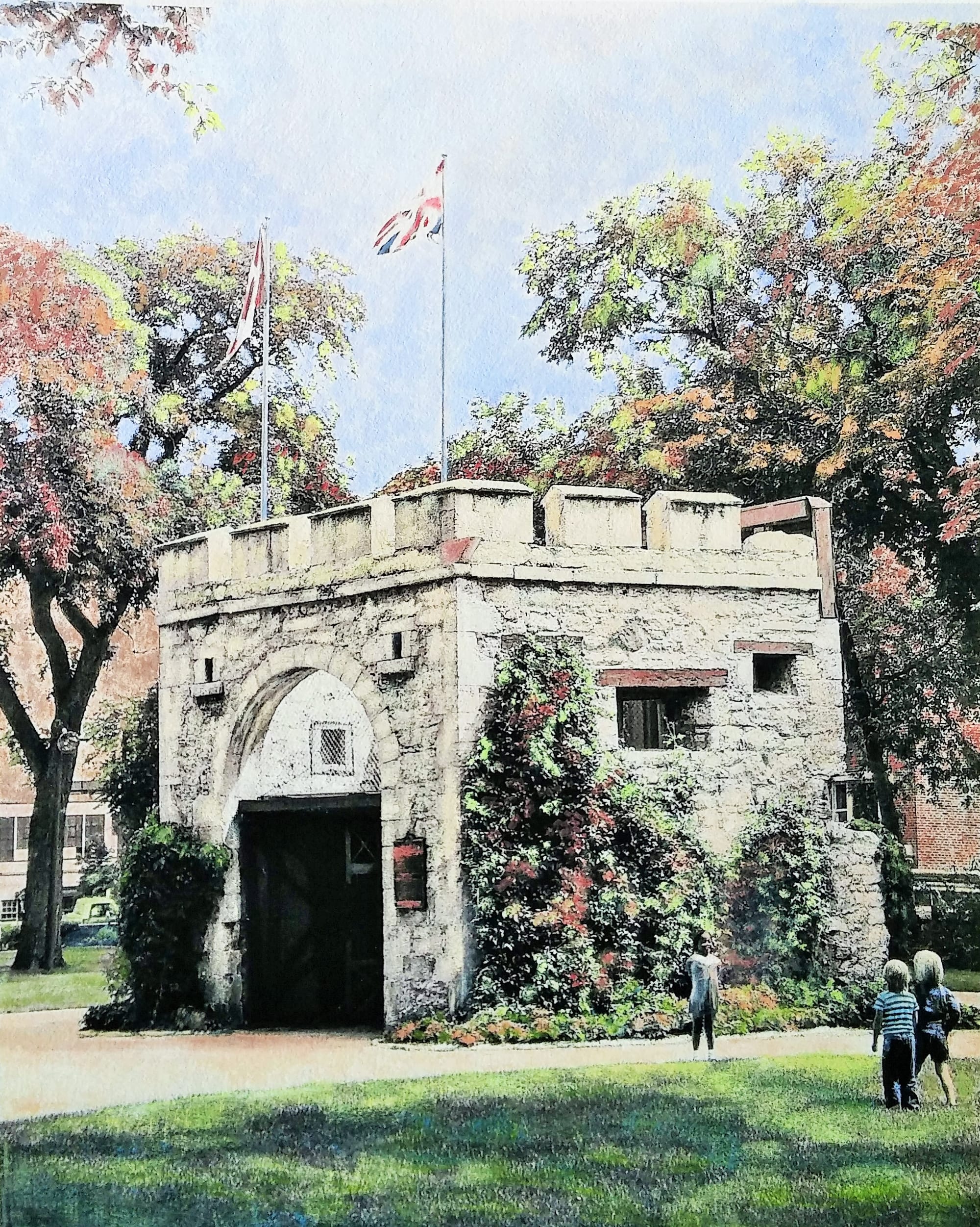 Upper Fort Garry Gate 1950's