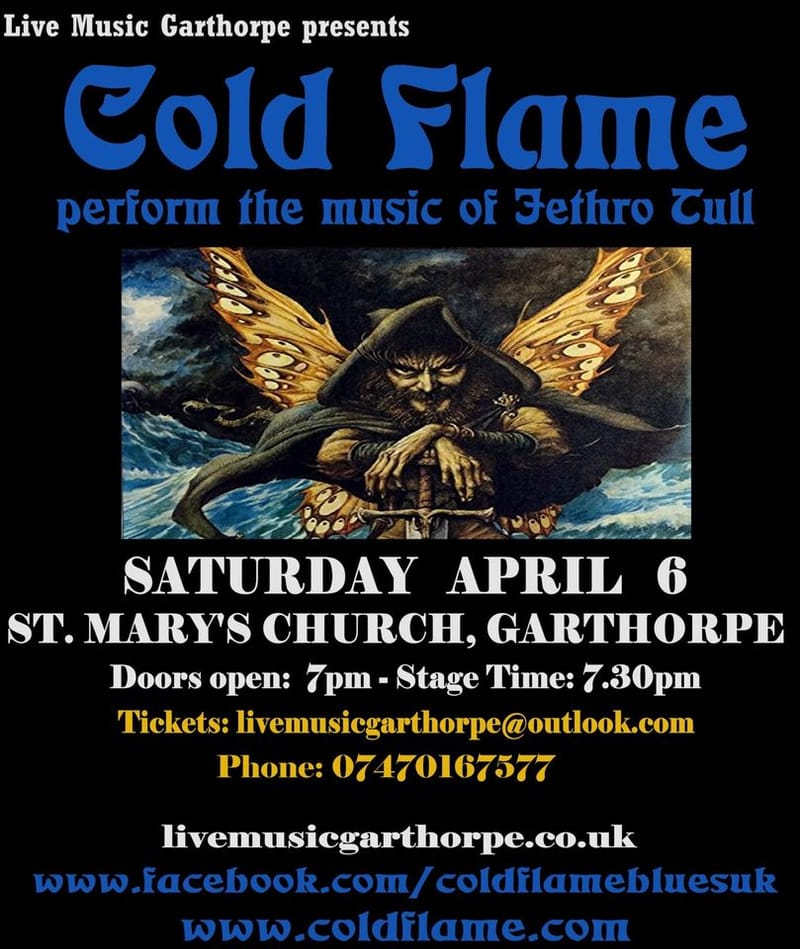 COLD FLAME-PERFORM JETHRO TULL