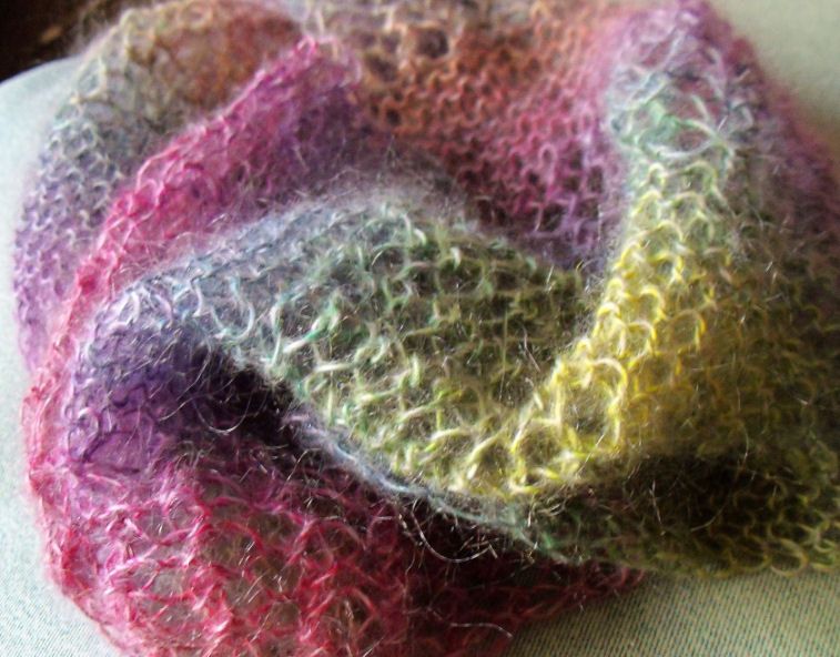 SCIARPA IN MOHAIR