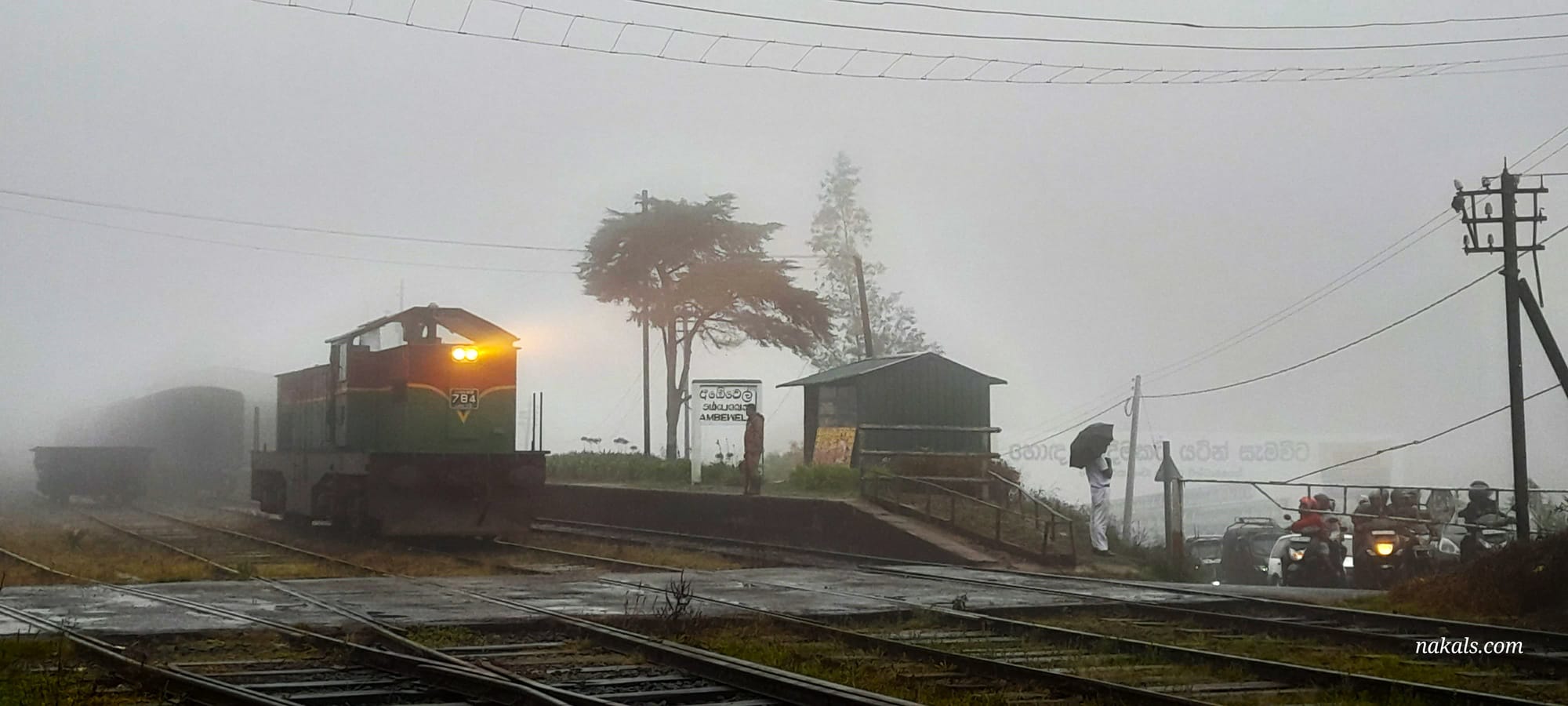 Ambewela railway station.