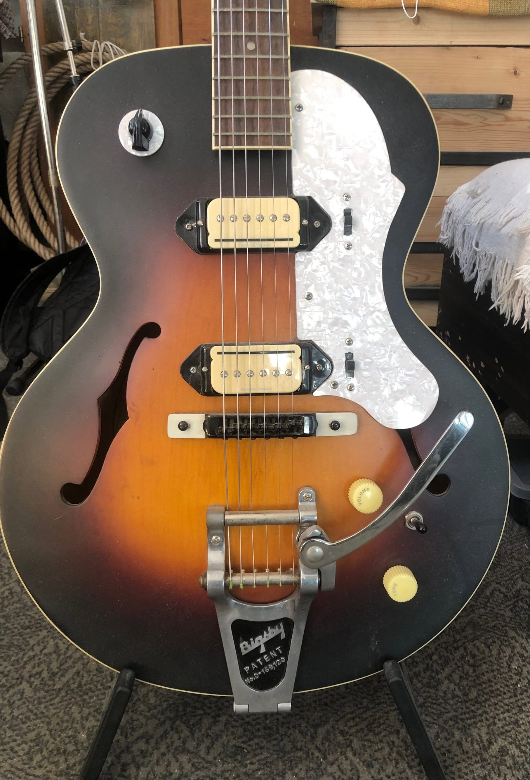 Guitar customisée
