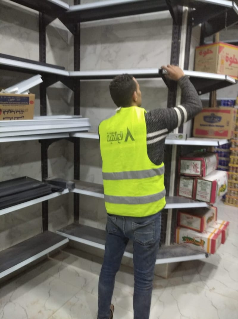 بعض الصور من اعمالنا { تجهيزات سوبر ماركت }