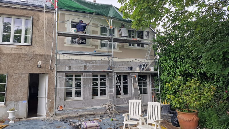 TUFFEAU ET ENDUIT CHAUX