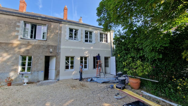 TUFFEAU ET ENDUIT CHAUX