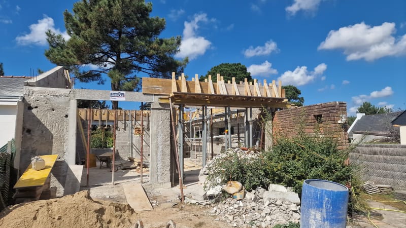 SUPPORT POUR OSSATURE BOIS