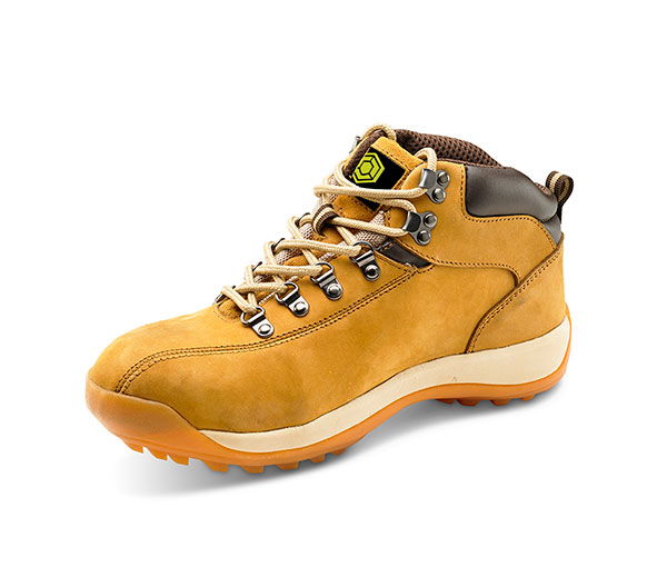 TAN Nubuck safety Boot £37